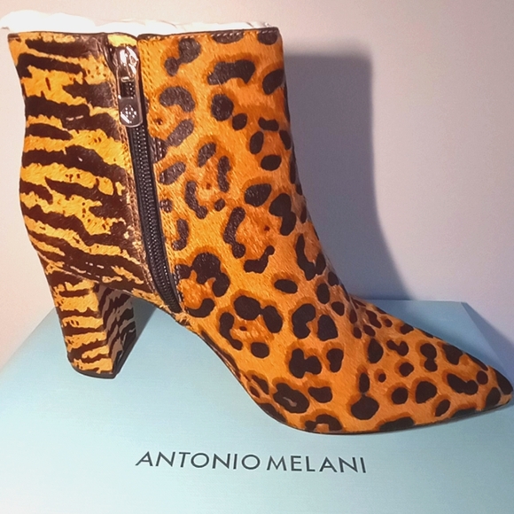 Antonio Melani Animal Print Bootie - Picture 4 of 7